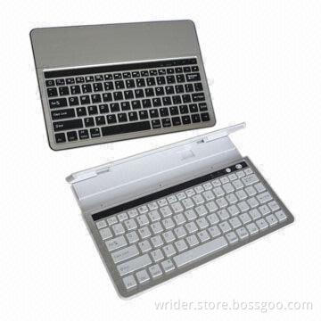 Bluetooth Wireless Keyboards for iPad, Built-in 510mAh Rechargeable Li-ion Battery